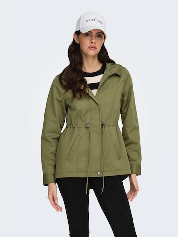 Parka mi-saison 'JDYRIVER' JDY en vert : devant