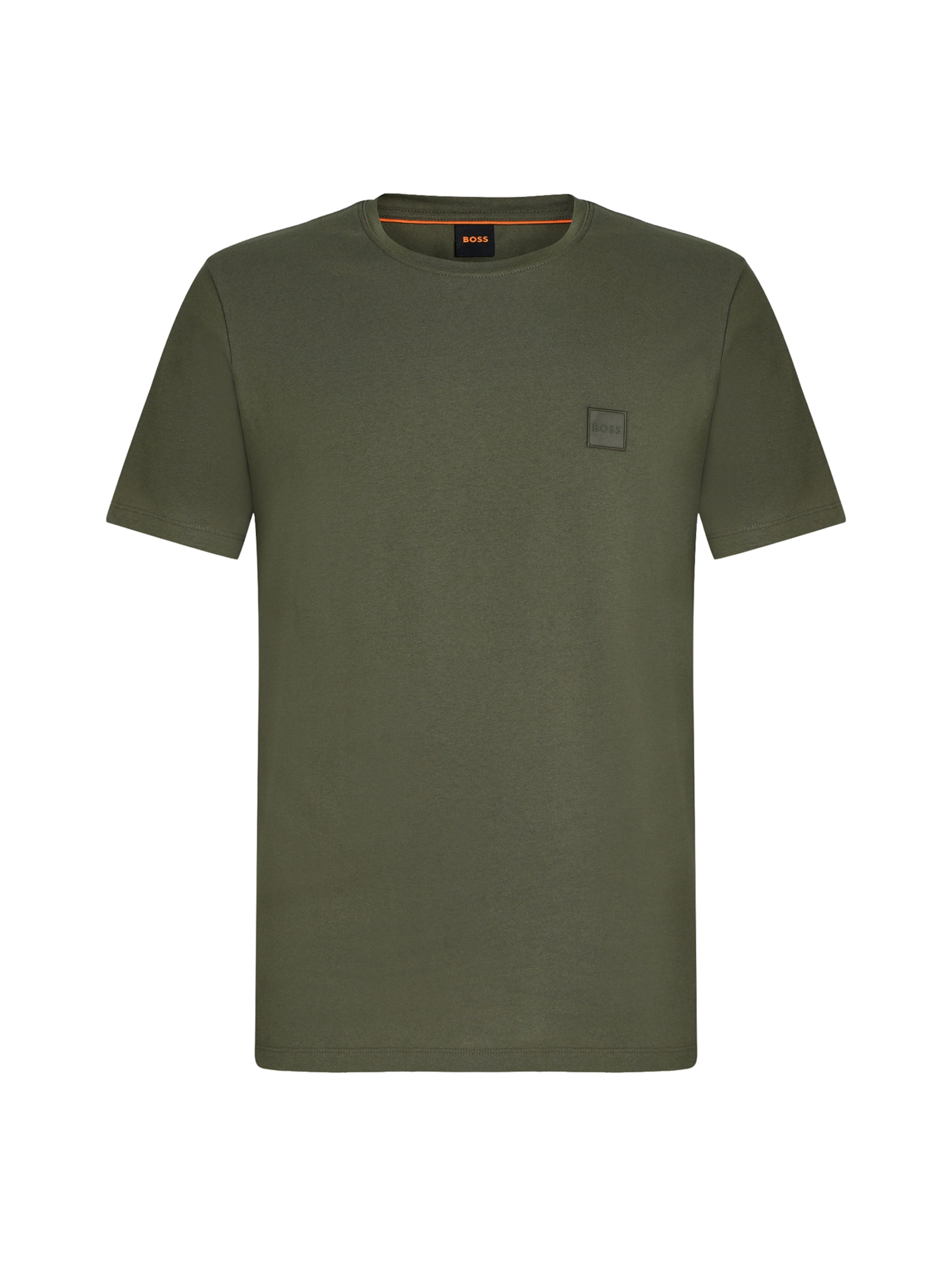 BOSS T-Shirt 'Tales' in Grün: Vorderseite