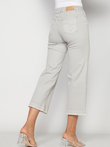 KOROSHI Flared Jeans in Grey