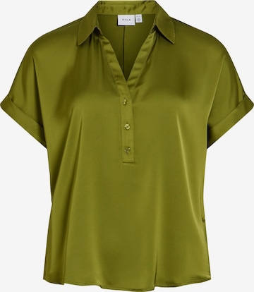 VILA Bluse 'VIEnna Ravenna' i grøn: forside