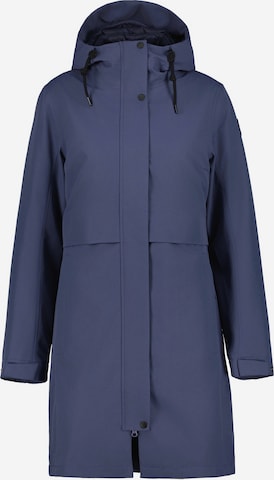 ICEPEAK Outdoor Coat 'Agriga' in Blue: front