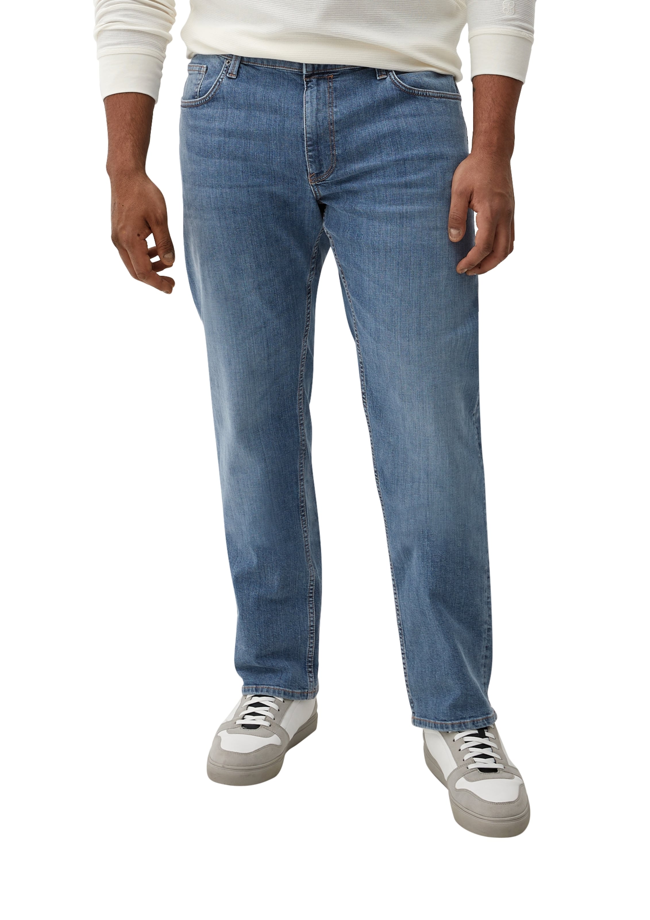 Regular Jean s.Oliver en bleu : devant