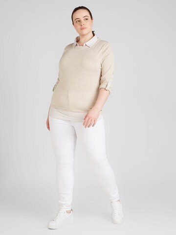 Z-One Shirts 'Li44nda' i beige