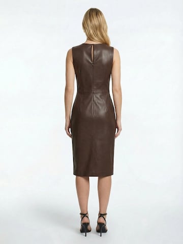 Guido Maria Kretschmer Women Jurk 'Lisann' in Bruin