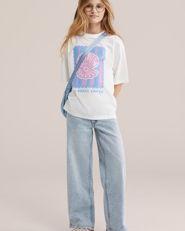 WE Fashion - Camisola em branco