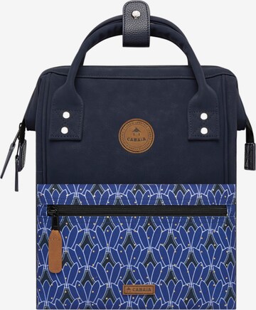 Cabaia Backpack 'Adventurer' in Blue: front