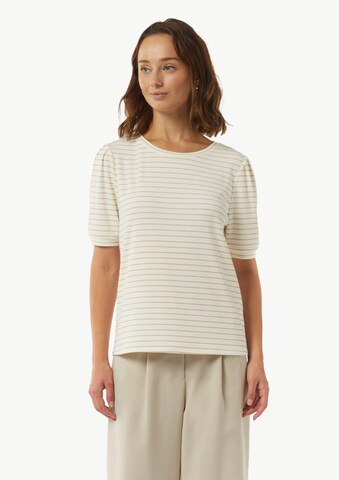 T-shirt COMMA en blanc : devant
