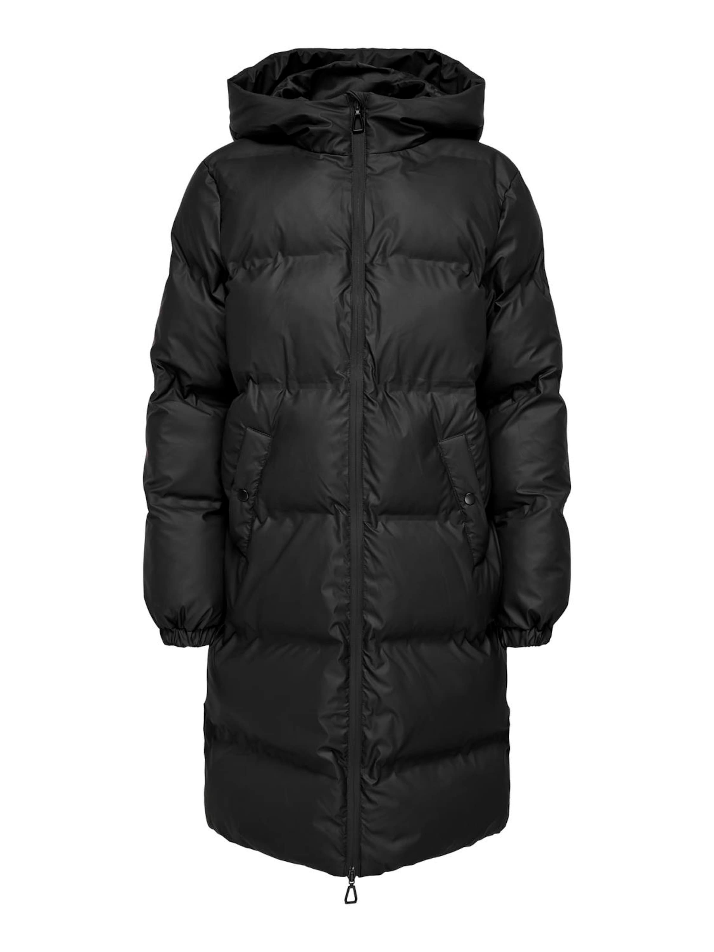 ONLY Wintermantel 'ONLLea' in Schwarz: Vorderseite