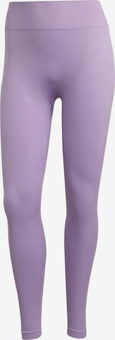Pantalon de sport 'Essentials' ADIDAS PERFORMANCE en violet : devant