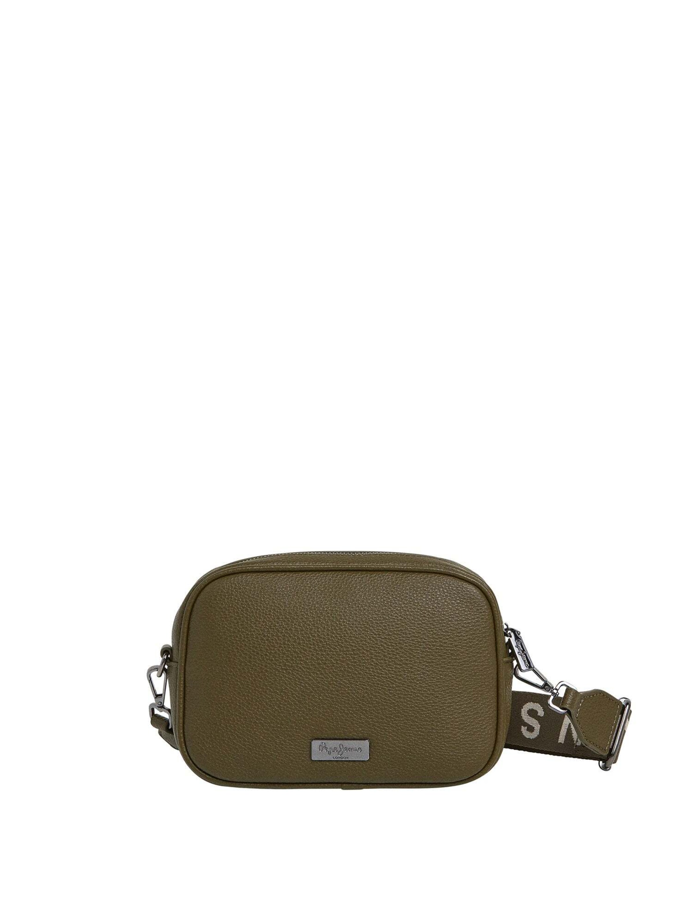 Pepe Jeans Schoudertas ' GEORGINA ' in Groen: voorkant