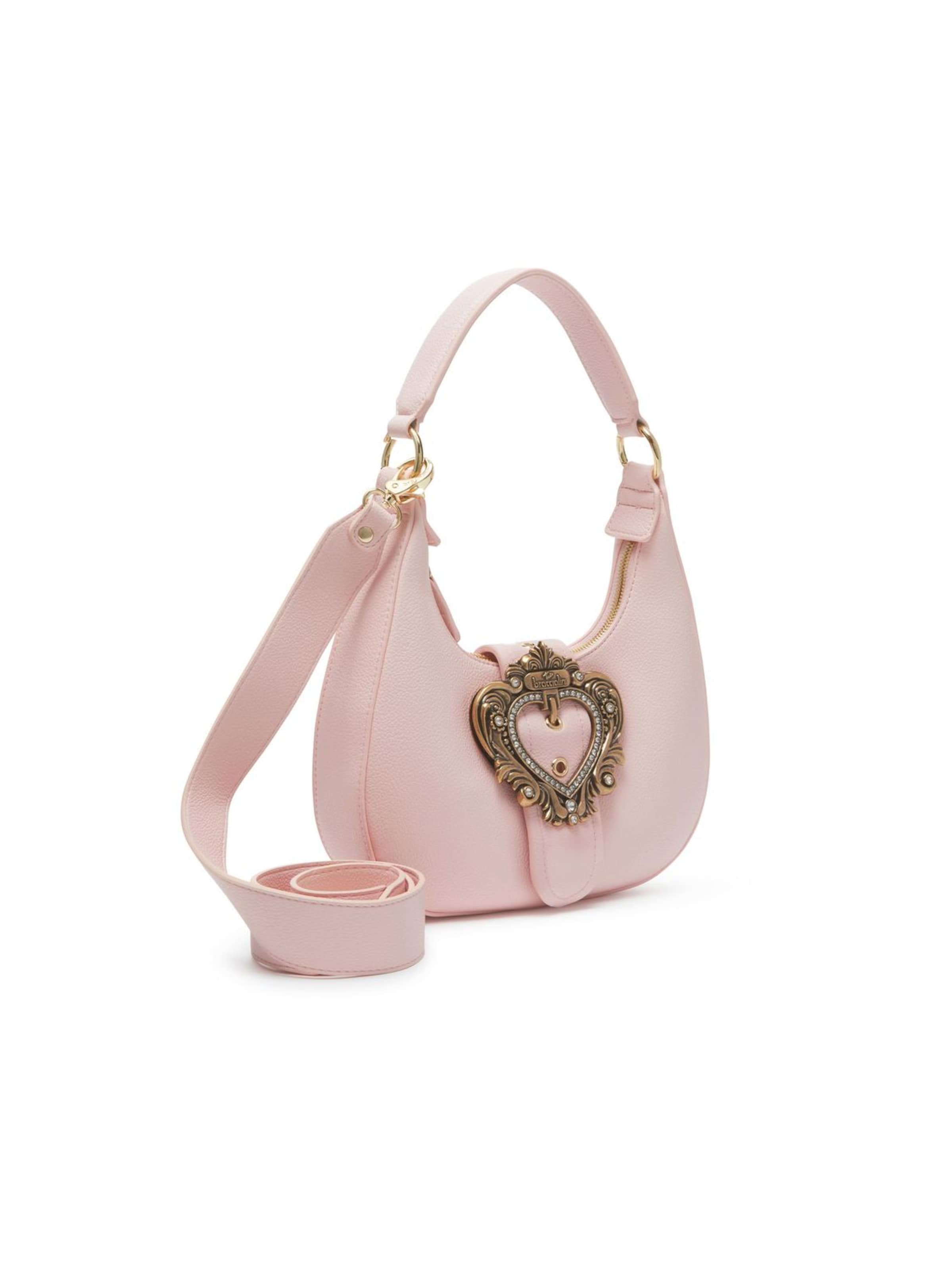 Borsa a spalla 'Baroque' di Braccialini in rosa