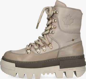 CANADA SNOW Schnürstiefel 'MOUNT RIZ' in Grau: Vorderseite