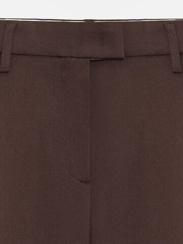Wide leg Pantaloni di Dilvin in marrone
