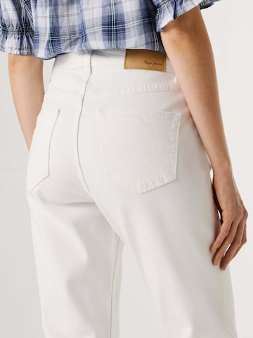 Pepe Jeans Tapered Jeans in Wit