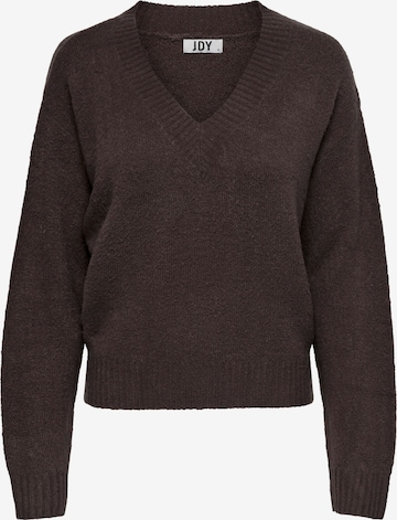 JDY Sweater 'Moss' in Brown: front