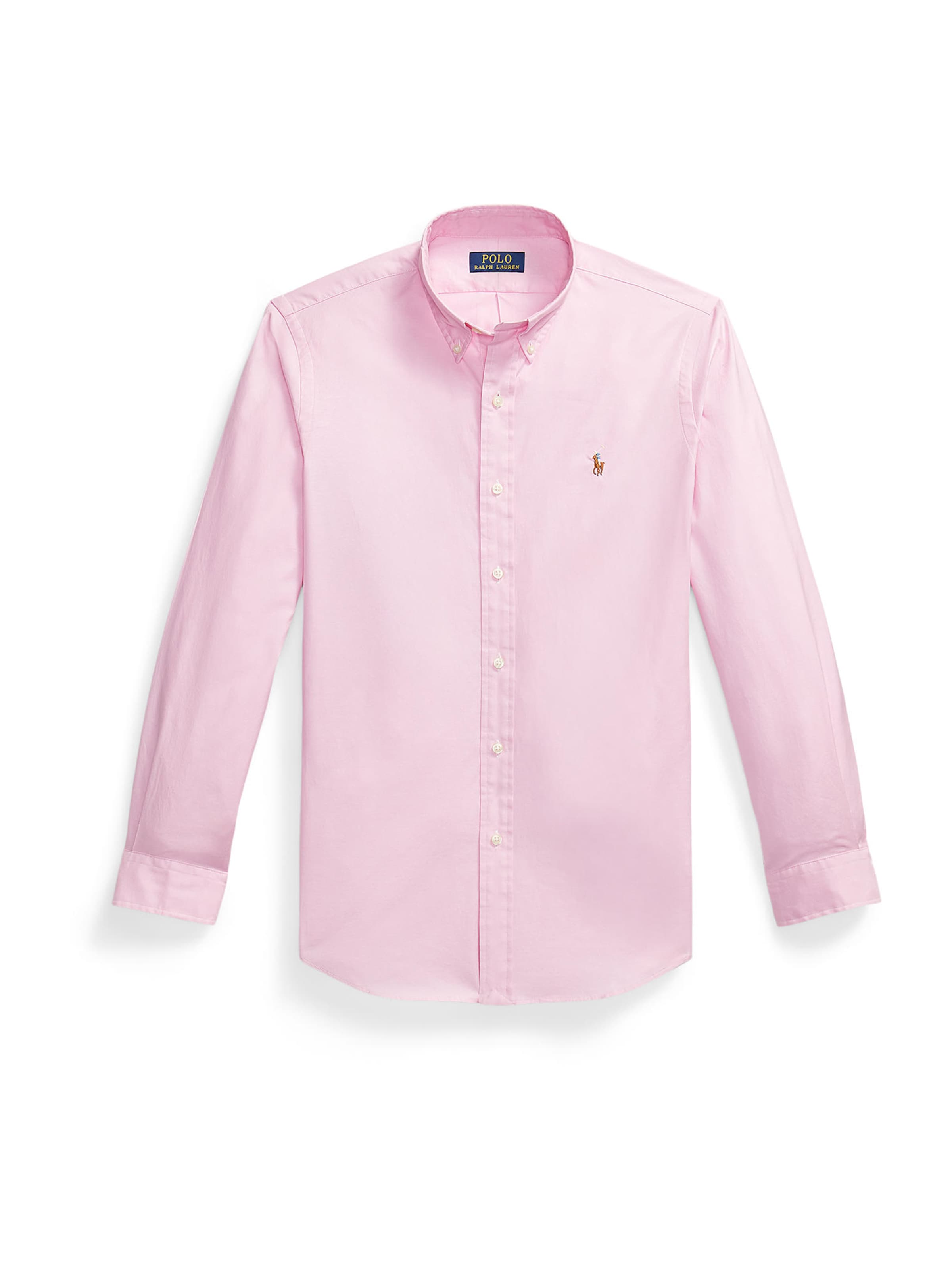 Polo Ralph Lauren Slim fit Button Up Shirt in Pink: front