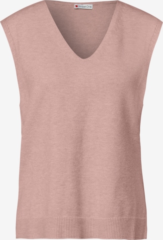 STREET ONE Pullunder in Pink: Vorderseite