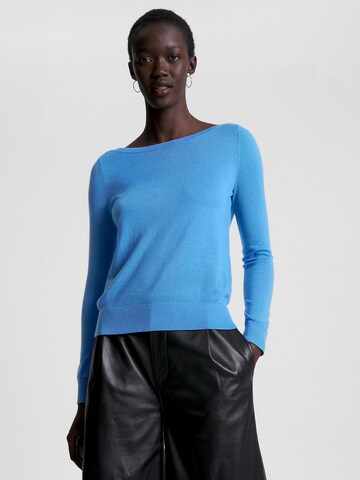 Pull-over TOMMY HILFIGER en bleu : devant