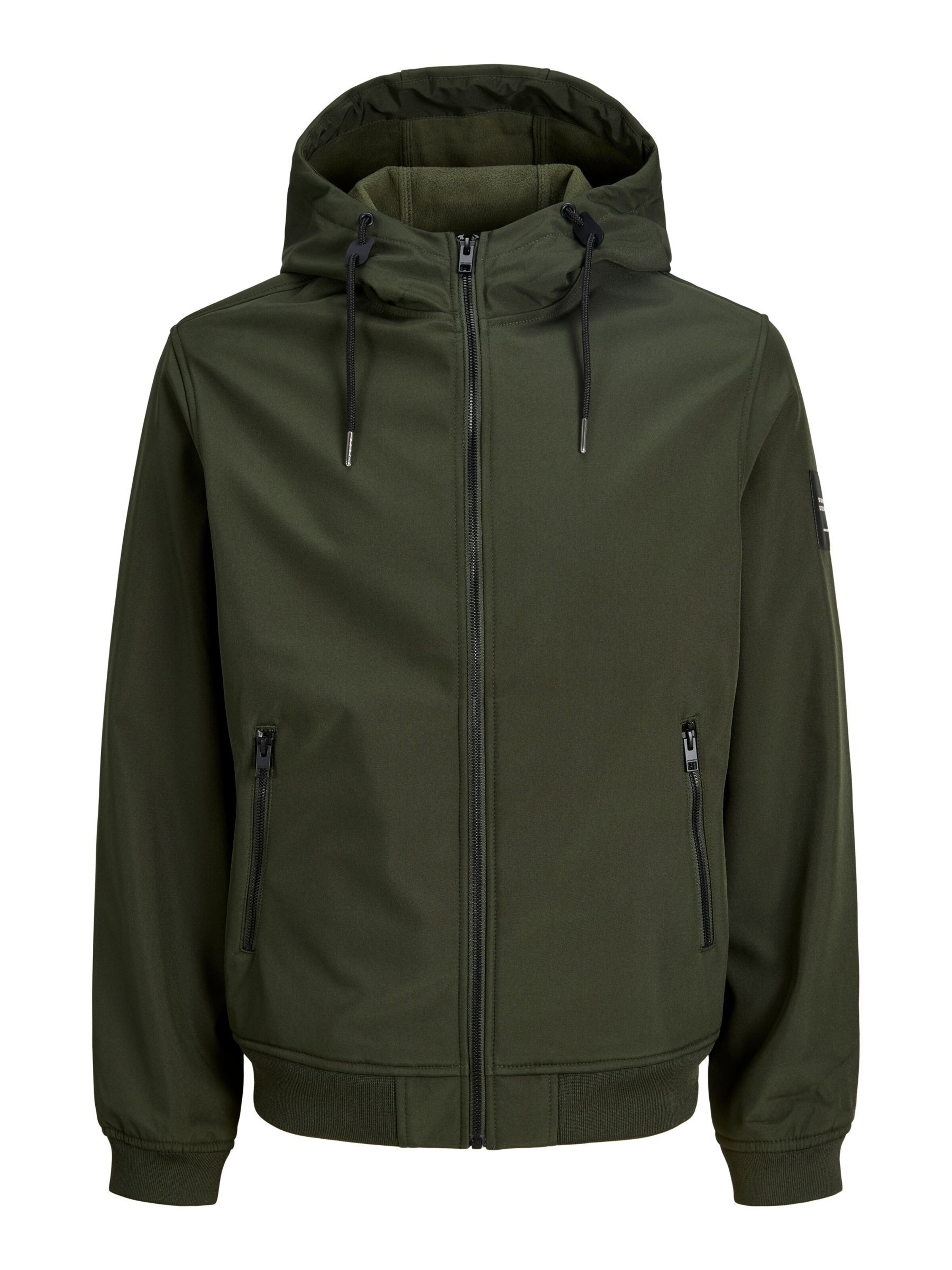 JACK & JONES Tussenjas 'Basic' in Groen: voorkant