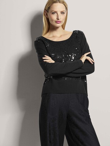 Pull-over MADELEINE en noir : devant