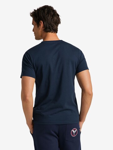 T-Shirt 'Conte' Carlo Colucci en bleu