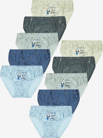 Pantaloncini intimi 'Jungen Slips Space' di LOREZA in colori misti: frontale