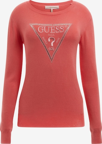 GUESS Sweater in Pink: front