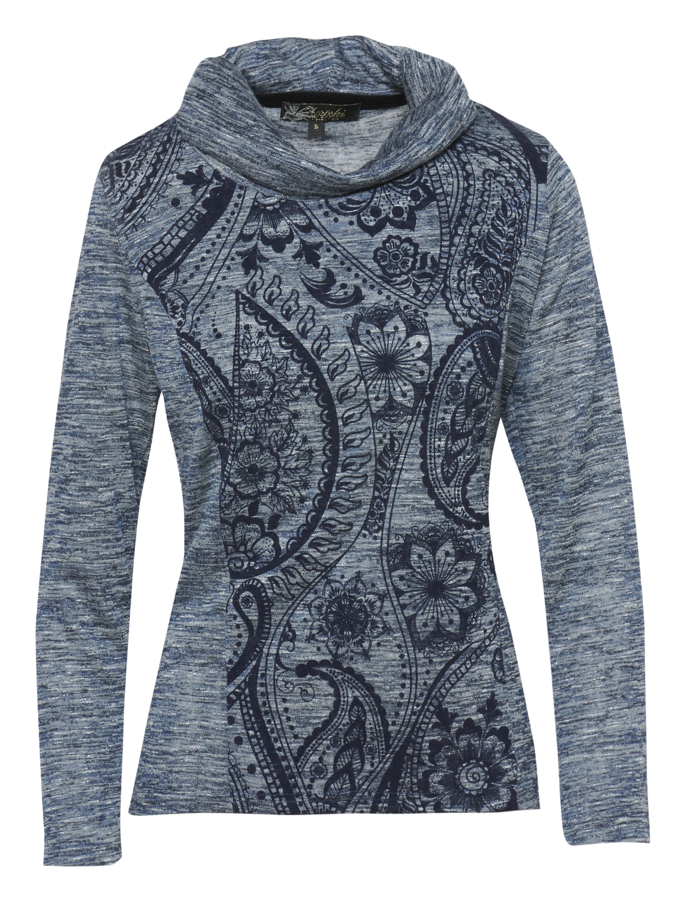 KOROSHI Тениска в синьо: отпред