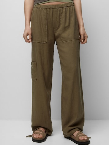 Loosefit Pantaloni di Pull&Bear in verde