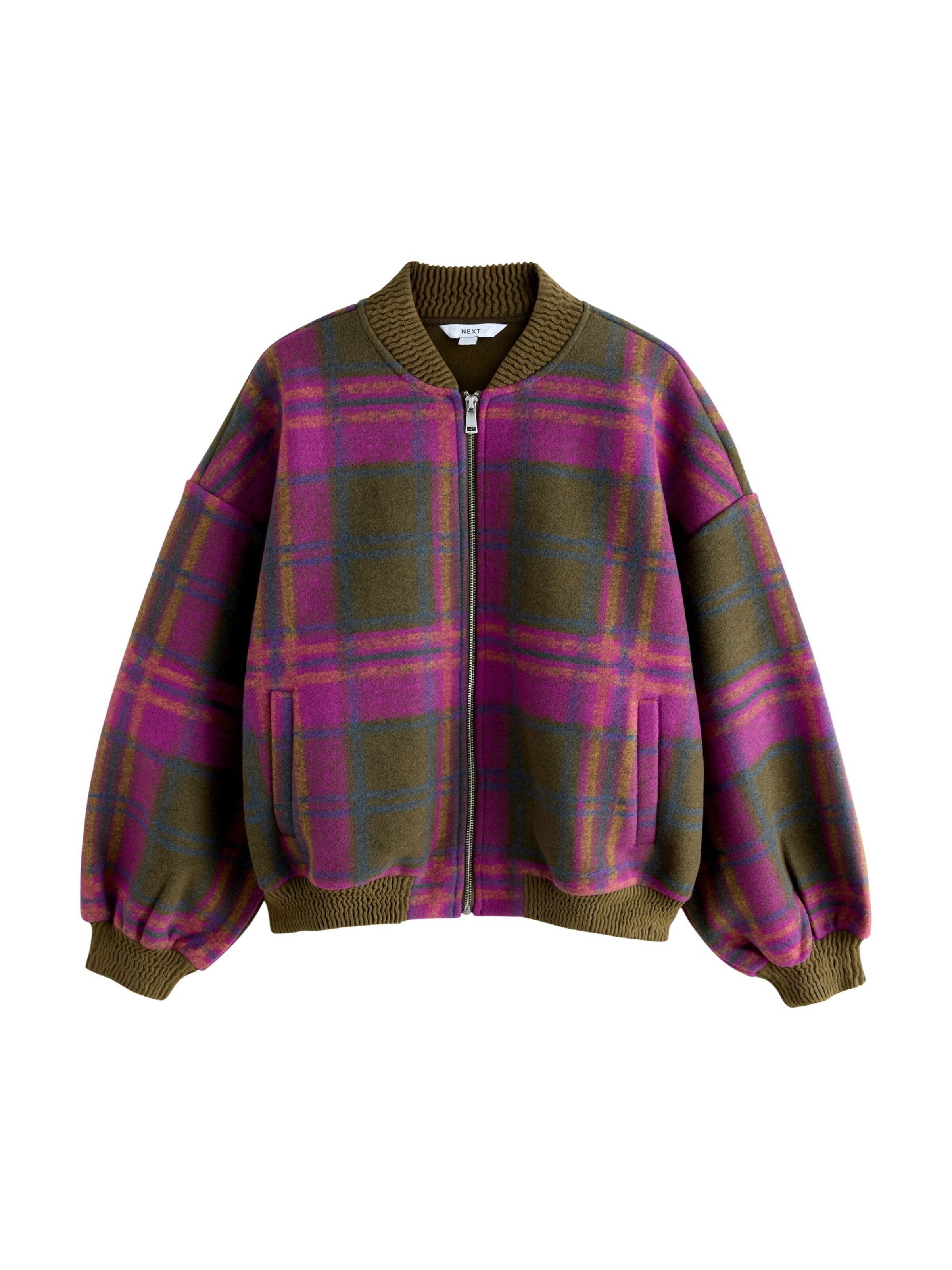 Next Jacke in Grün: Vorderseite