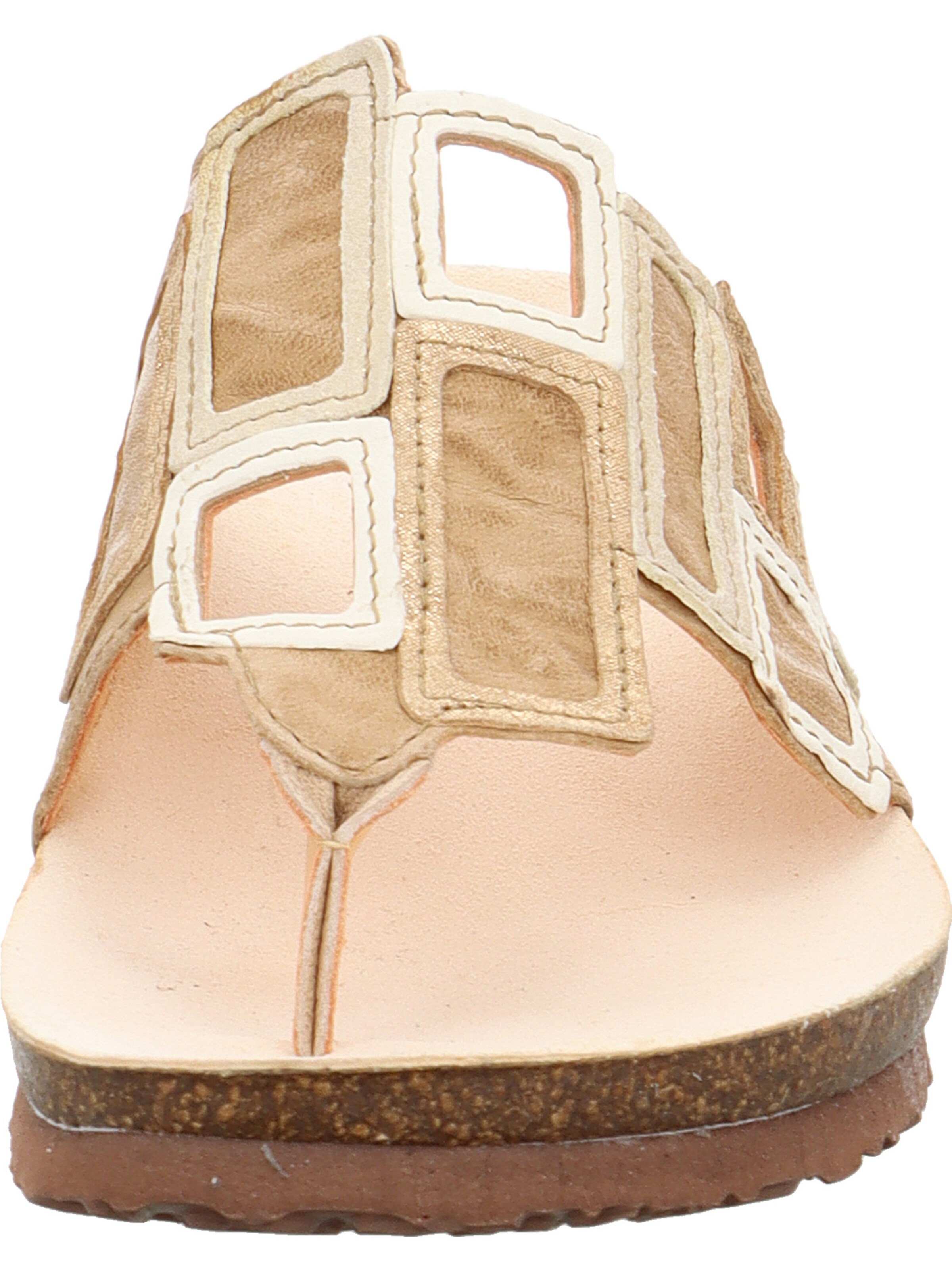 THINK! T-Bar Sandals 'Julia' in Beige