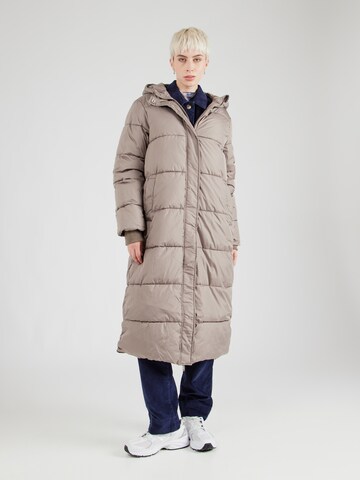 Cappotto invernale 'PCMaddie' di PIECES in marrone: frontale