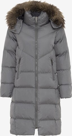 Jimmy Sanders Winter Coat in Grey: front