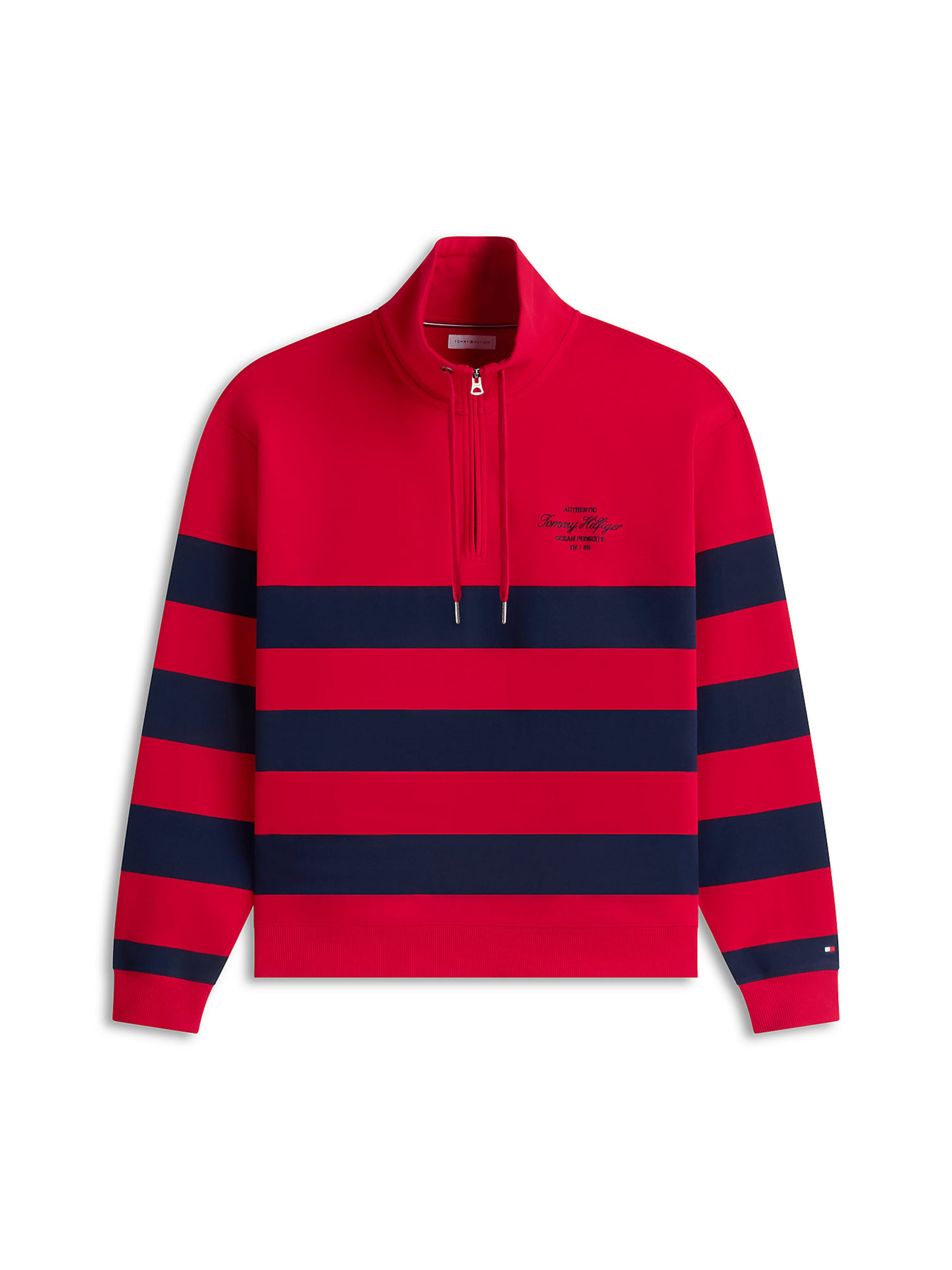 Sweat-shirt TOMMY HILFIGER en rouge : devant