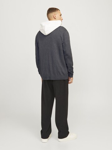 JACK & JONES Gebreid vest in Grijs