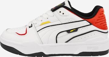 PUMA - Sapatilhas 'Slipstream BBall' em branco: frente