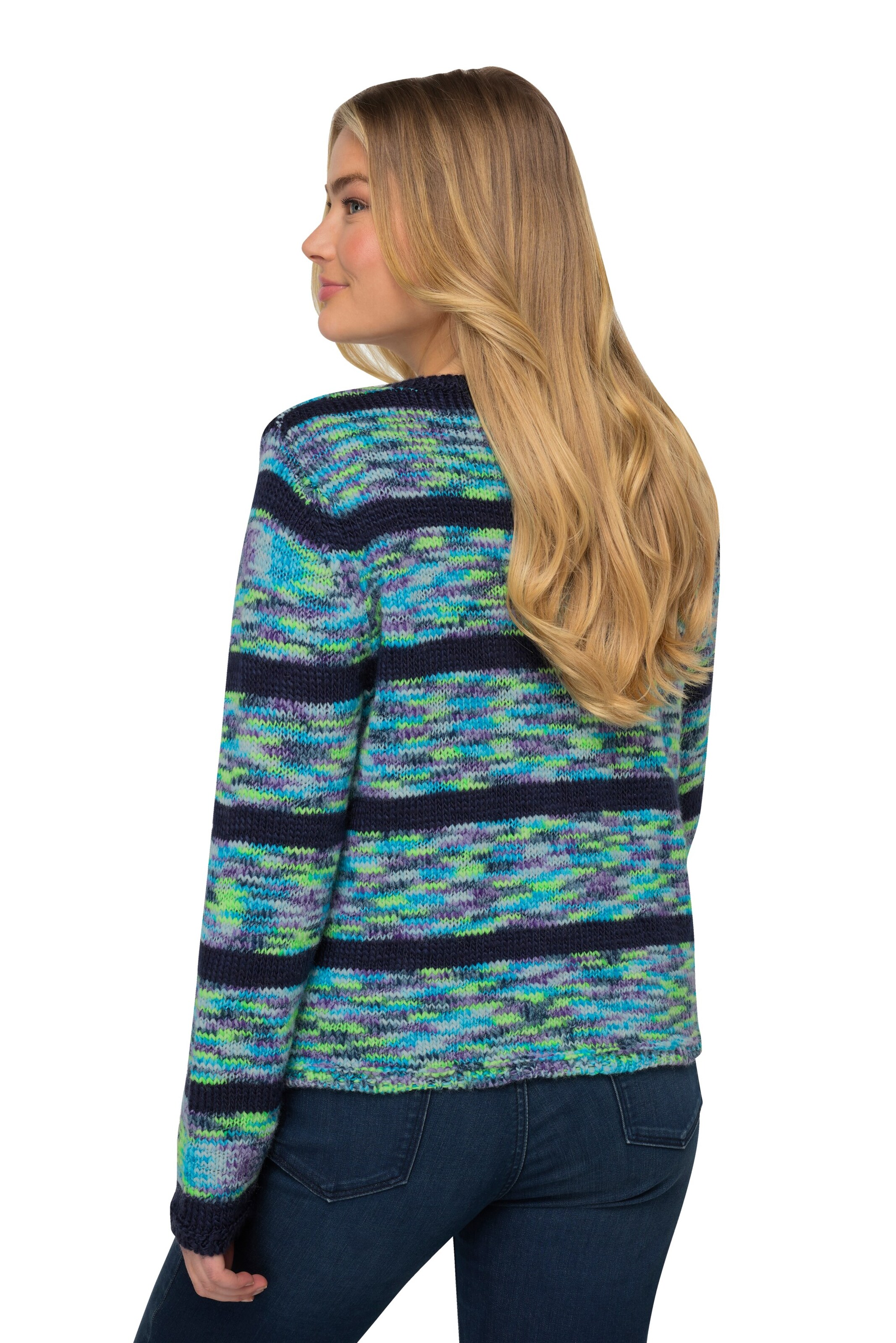 LAURASØN Gebreid vest in Blauw