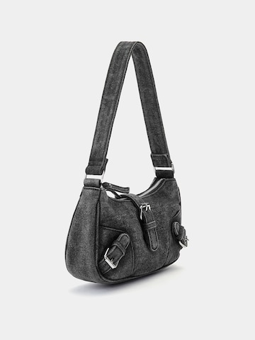 Sac bandoulière Pull&Bear en noir : devant