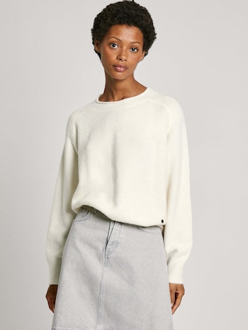 Pepe Jeans Pullover 'IRMA' in Weiß: Vorderseite