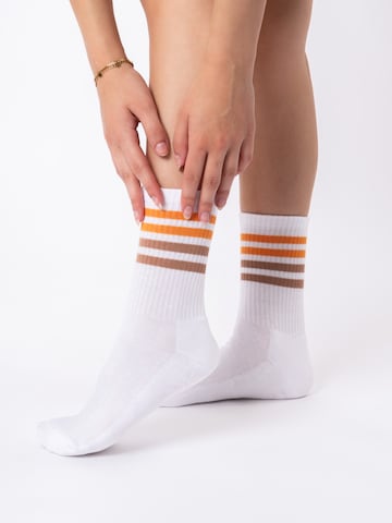Occulto Athletic Socks 'Steffi' in Orange
