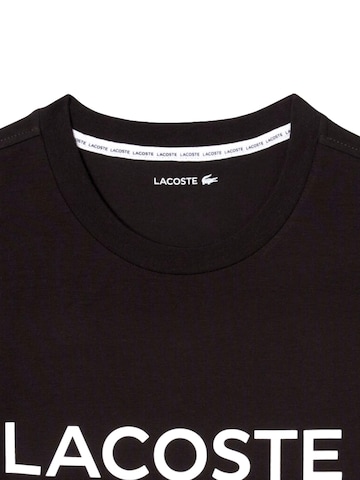 Pigiama corto di LACOSTE in nero