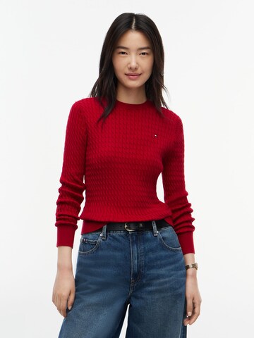 TOMMY HILFIGER Pullover in Rot: Vorderseite