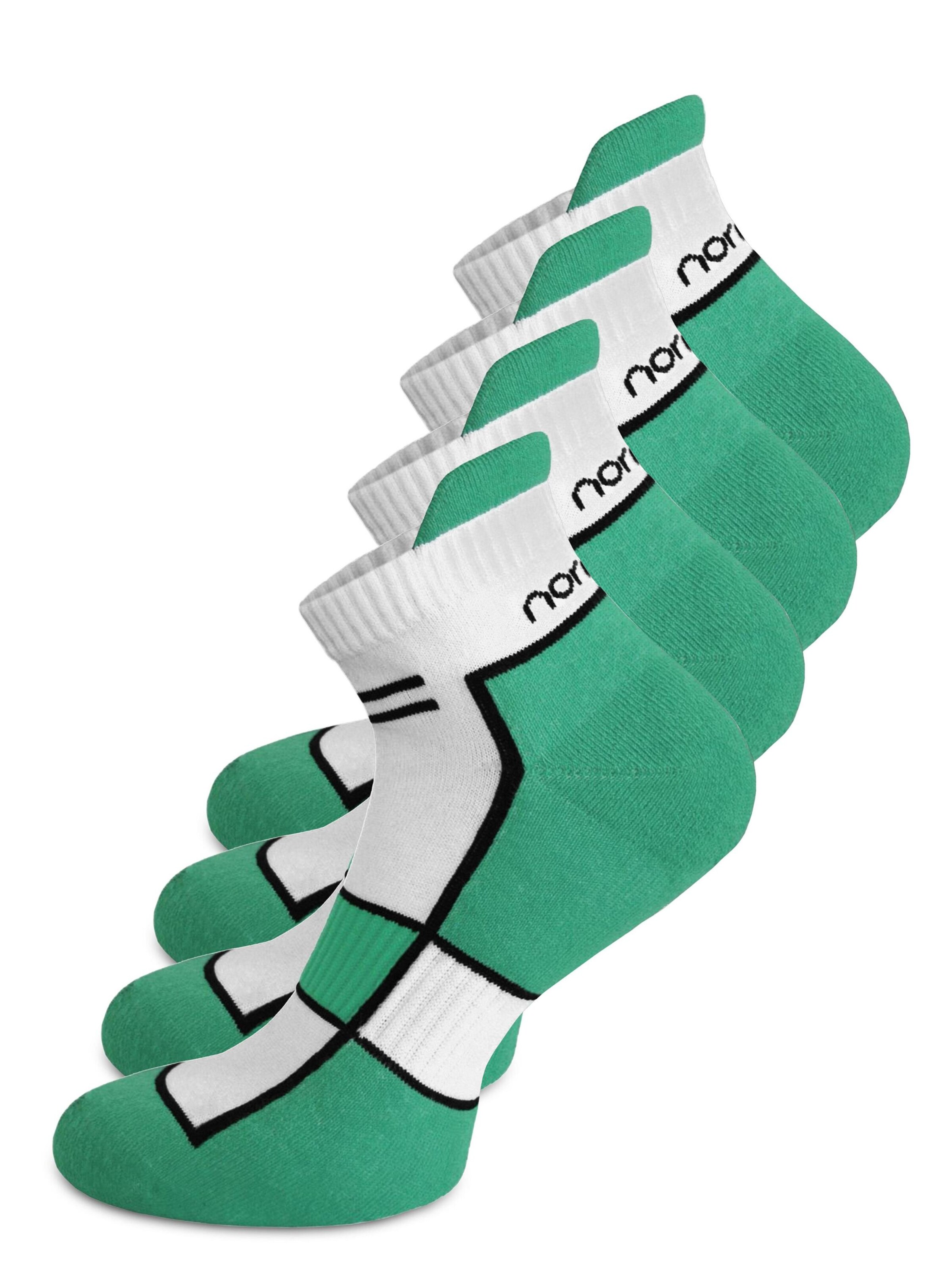 normani Sportsokken in Groen: voorkant