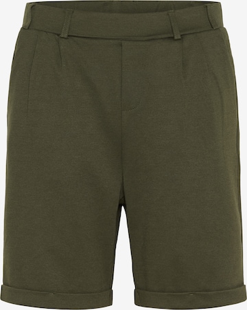 Kafferegular Hlače s naborima 'KAJenny' - zelena boja: prednji dio