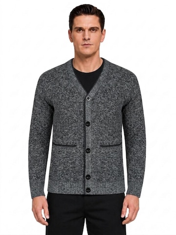 ALLTHEMEN Knit Cardigan in Grey