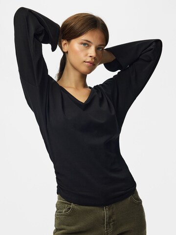PIECES Shirt in Black