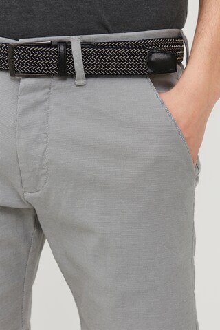 INDICODE JEANS Regular Chino 'Lozano' in Grijs