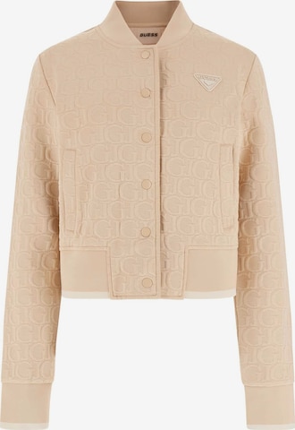 GUESS Sweatshirt in Beige: front