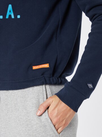 Superdry Sweatshirt 'Cali Surf' in Blauw