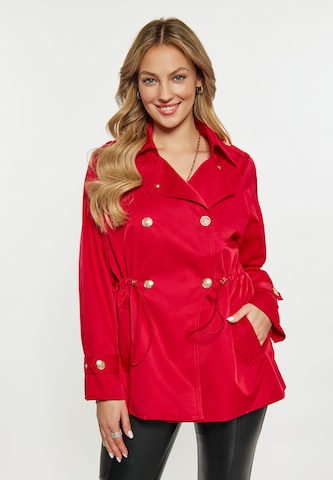 faina Between-season jacket in Red: front